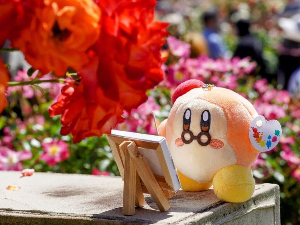 ぬい写真@京成バラ園