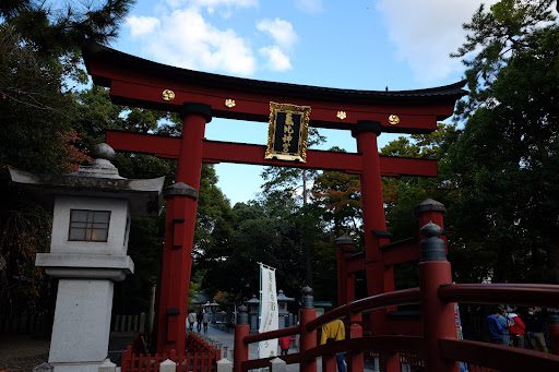 氣比神宮の鳥居