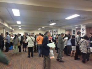 会場の様子（47蔵ですので実際はまだまだ広く、そして特に夜はめちゃくちゃ人が多かった！です）