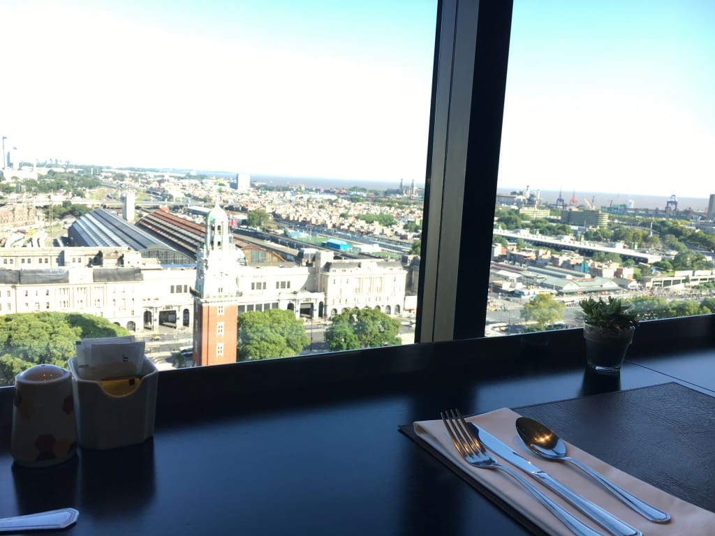 シェラトンのラウンジから