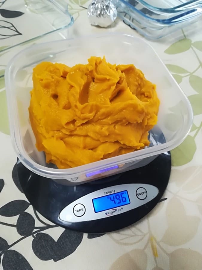 かぼちゃのピューレ