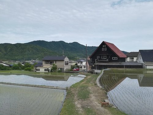 山口県の田園風景