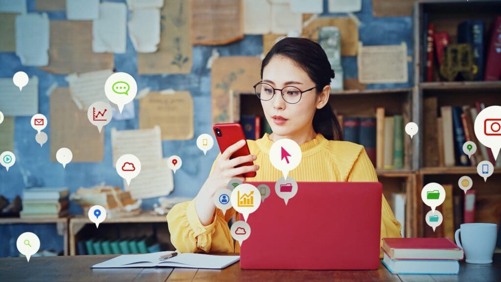 中国人ではインターネットが必需品であり、国民が使いこなします。