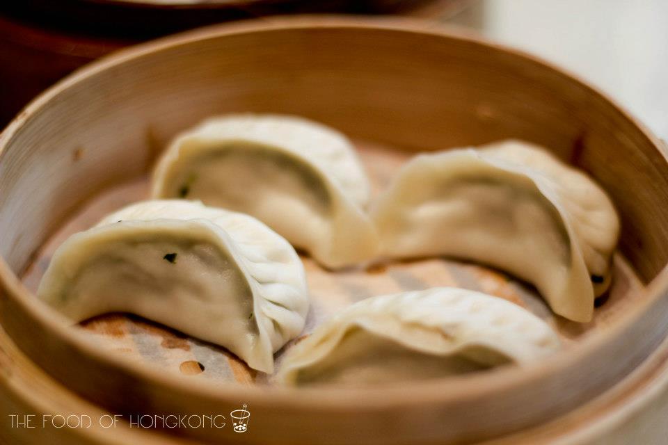香港のレストランの餃子です。