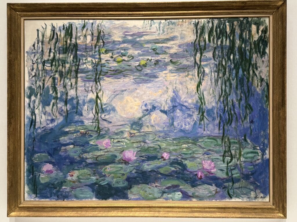 モネ『睡蓮』（1916-1919頃制作）