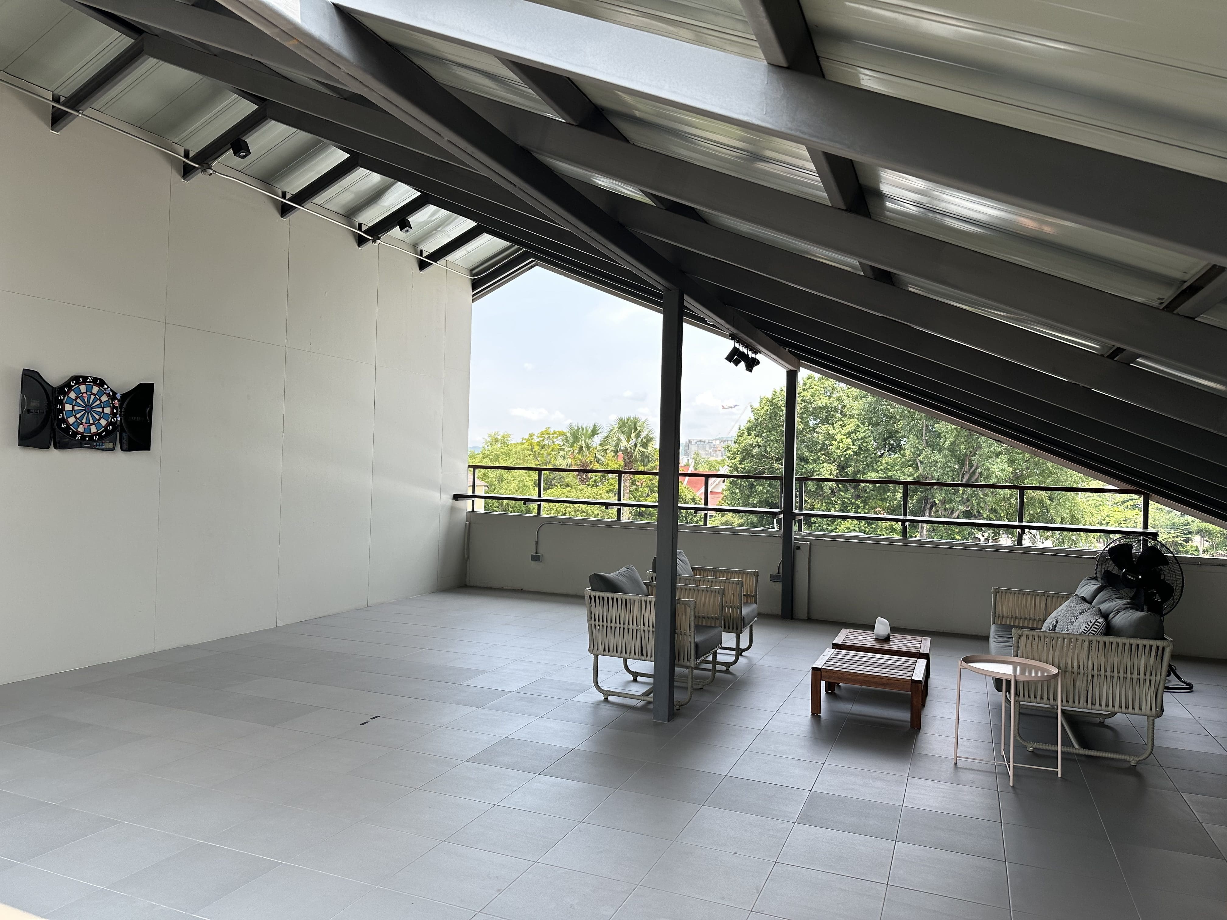 アルトチェンマイの屋上