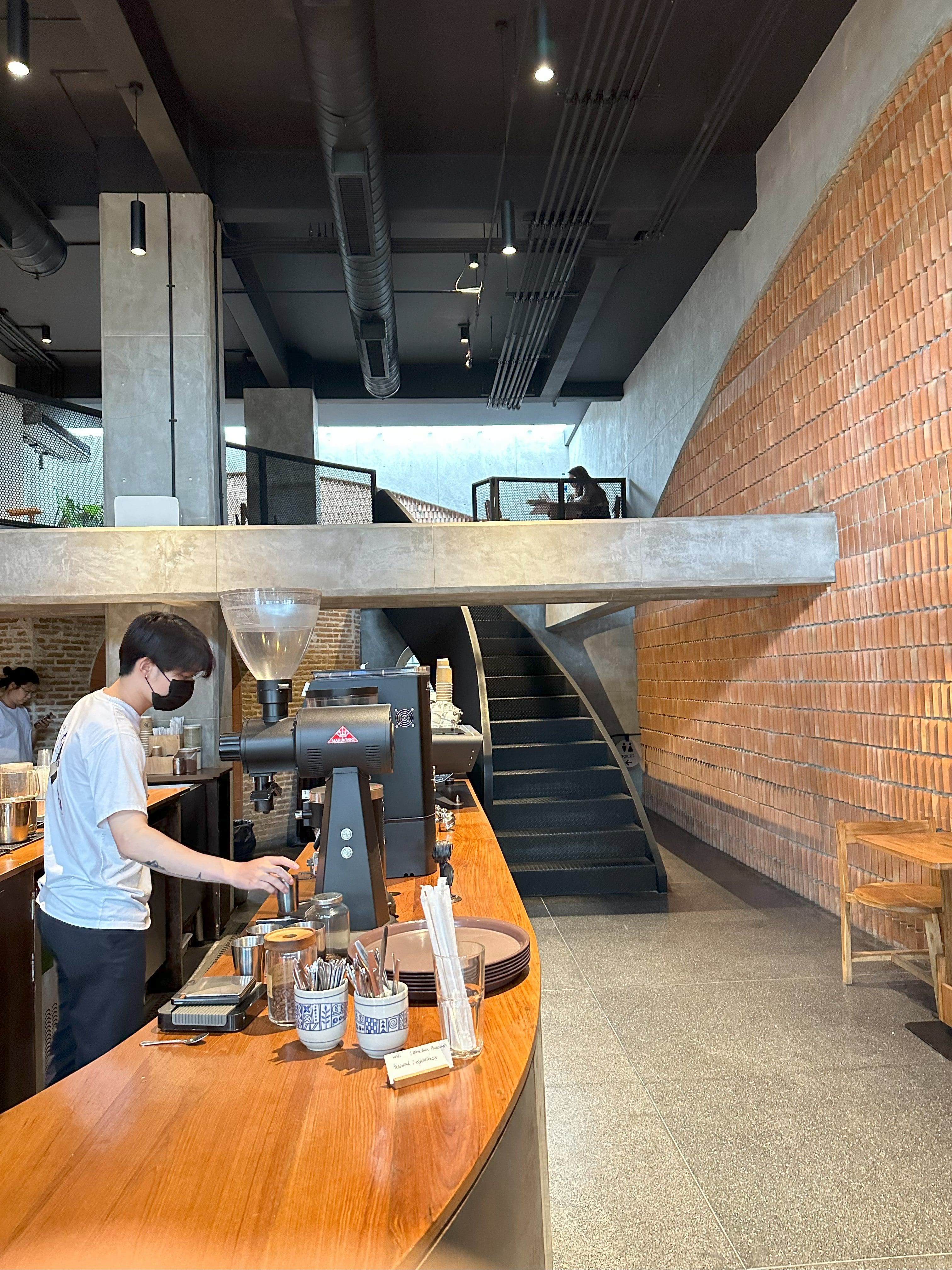 チェンマイ市内のコーヒーショップ