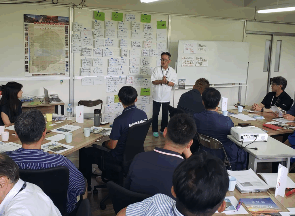 雲仙エリアのワーキングの様子