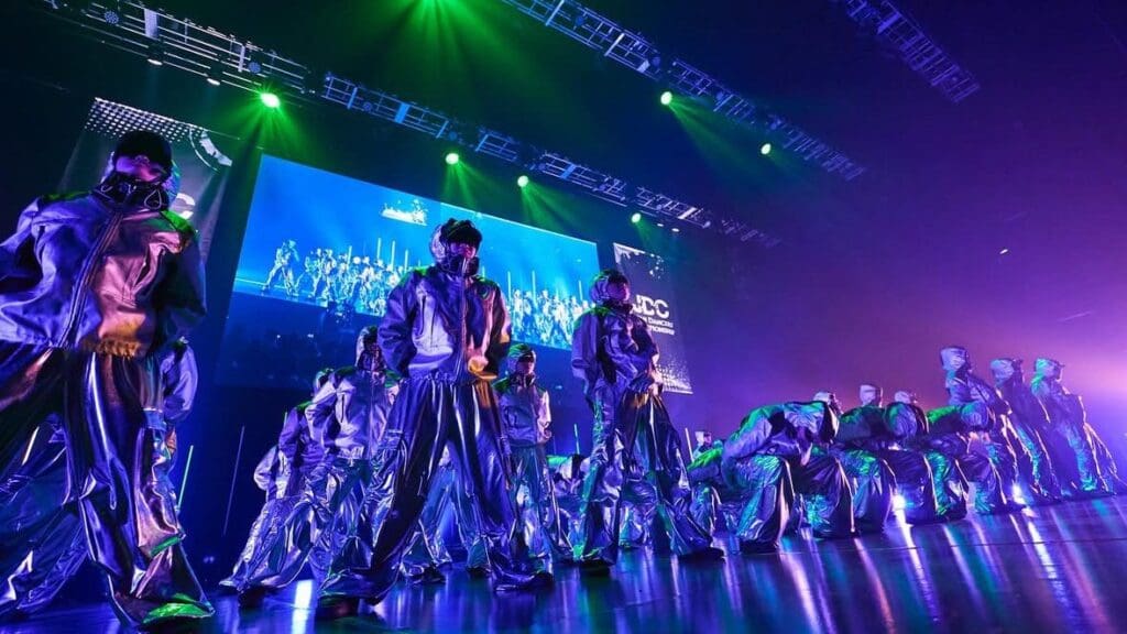 ダンス大会での写真