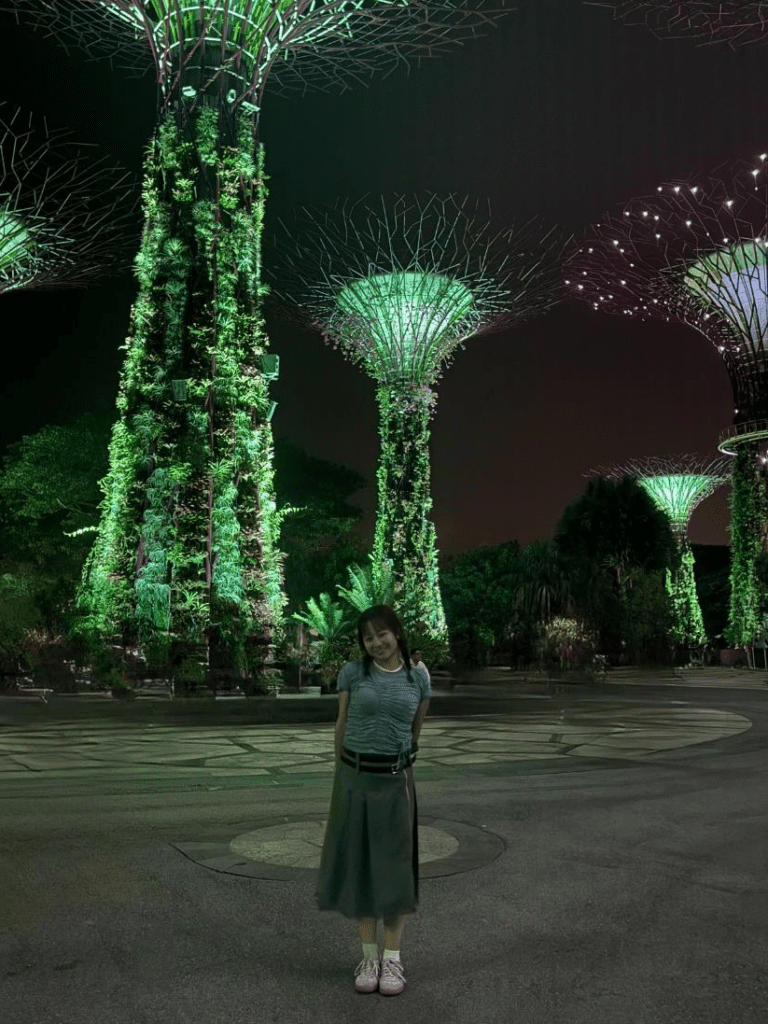 シンガポール旅行時のガーデンズ・バイ・ザ・ベイでの写真